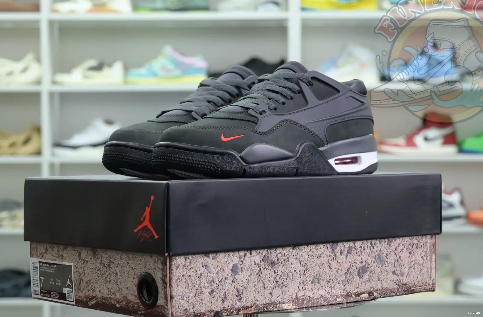 Jordan Jordan Nigel Air “Anthracite” 4 RM x SP Sylvester 0527